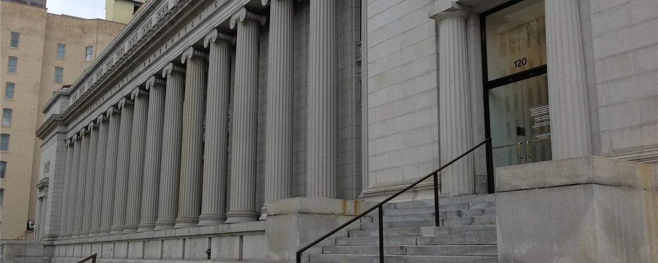 Stairs Outside of Courthouse