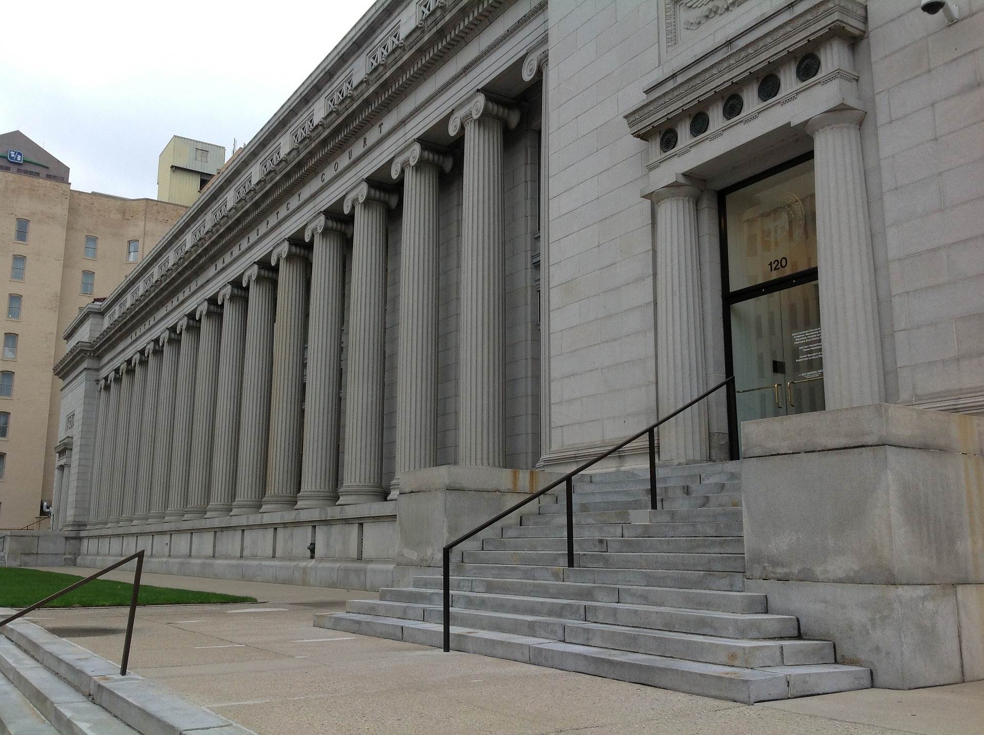 Stairs Outside of Courthouse